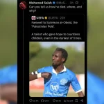 واکنش محمد صلاح